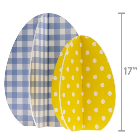 Outdoor wood eggs 2 pack🆕️ - Picture 3 of 5